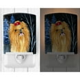 thumbnail image 2 of Caroline's Treasures SS8413CNL Starry Night Yorkie Ceramic Night Light, 6x4x3", multicolor, 2 of 2