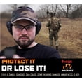 thumbnail image 6 of walkers razor slim electronic hearing protection muffs with sound amplification and suppression and shooting glasses kit, 6 of 6