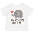 thumbnail image 3 of Inktastic My Cousin Loves Me Boys or Girls Toddler T-Shirt, 3 of 5