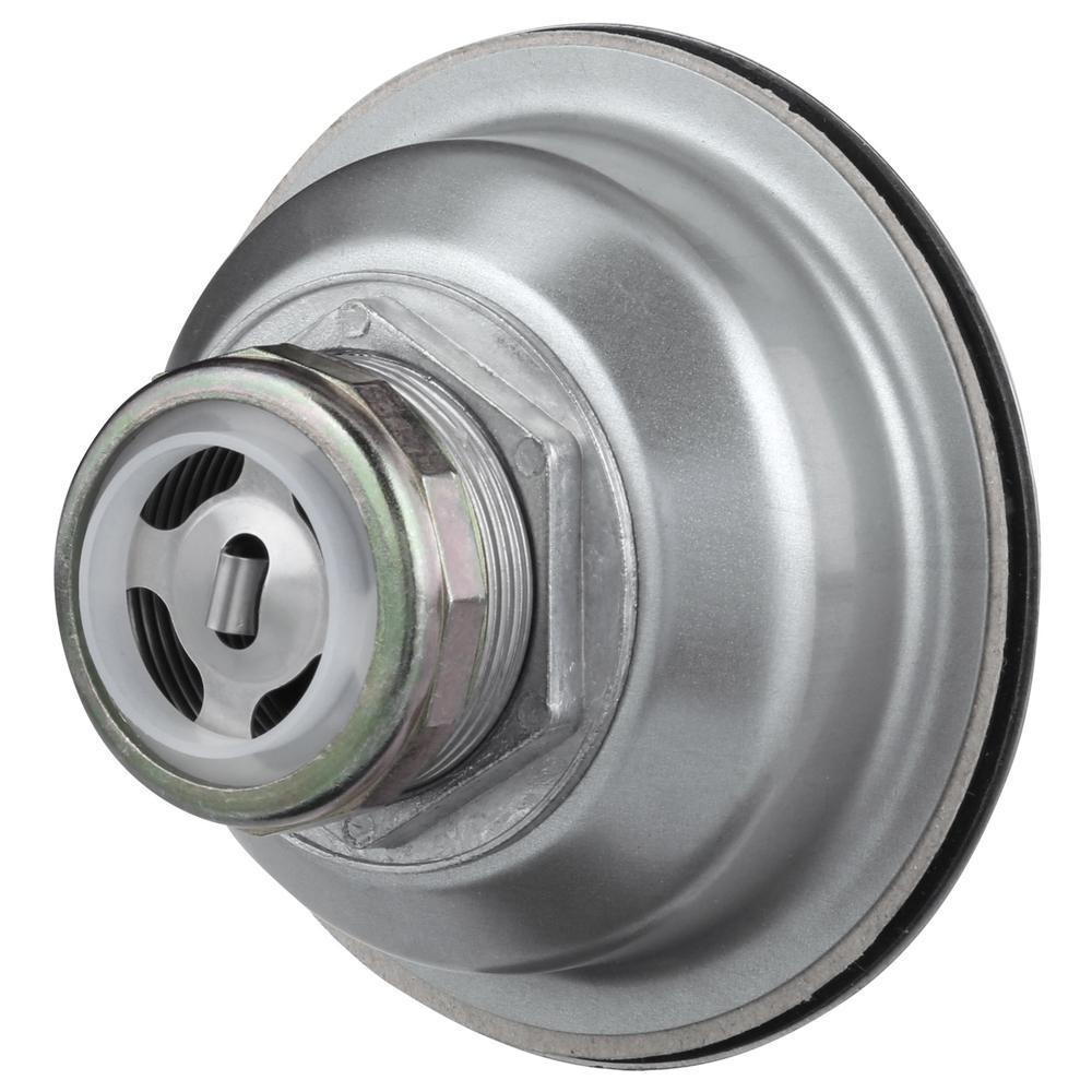Moen 22036 3.5-Inch Bathroom Sink Drain Assembly - Composite Drain With Stainless Finish, Includes Strainer