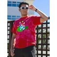 thumbnail image 2 of Colorful Corgi W Bowtie Tie Dye Crystal Men -Image by Shutterstock, Male Medium, 2 of 4