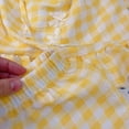 thumbnail image 6 of Ultrave Girls 2 Piece Gingham Outfit, Tie Shoulder Ruffle Cami Top & Shorts Set, Cute Summer Clothes for 1-10 Y, 6 of 7