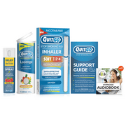 QuitGo 4-IN-1 Complete Quit Kit™, Quit Smoking Kit for Craving Relief and Oral Fixation Support to Stop Smoking and Stop Vaping