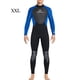 thumbnail image 2 of Yuarrent Traje de buceo Neopreno Nylon Traje de baño de manga larga Borde de cuero Clásico Cuello Traje de neopreno de Deportes acuáticos Hombre Azul XXL, 2 of 6