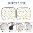 thumbnail image 6 of Fotbe Chicken 2-Piece Car Windshield Sun Shade | Sun Blocker for Car Windshield | Foldable Automotive Interior Accessories for Sun Protection-Large, 6 of 7