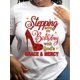 thumbnail image 1 of Vibrant Cartoon High Heel Birthday T-Shirt for Women - Soft Polyester Knit Fabric, Casual Crew Neck, Regular Length, All-Season Top - Inspirational Quote "Stepping into My Birthday with God's Grace &, 1 of 7
