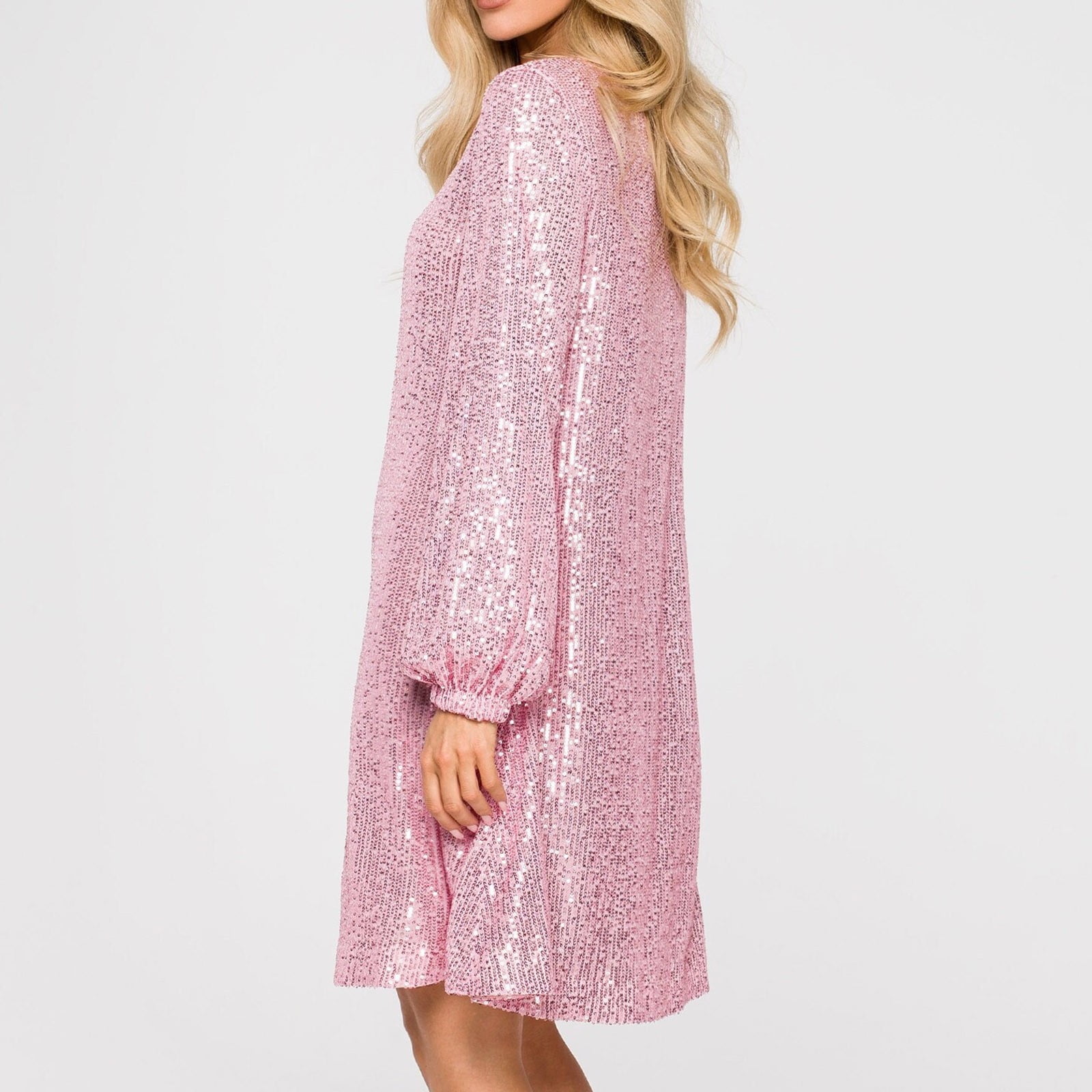 Formal Sleeve Skater Dress Long Sleeve Multicolor Sequin Dress Dresses For Womens 2026 Summer Plus Size Formal Sleeve Skater Dress Long Sleeve Multicolor Sequin Dress Dresses For Womens 2026 Summer Plus Size