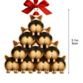 thumbnail image 2 of Christmas Tree Lights,8cm Dog Shape Christmas Tree Pendant, 2 of 6