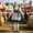 Green, variant on Toddlers Outfits Sets for Graduation Girls Farm Dress Holidays Style Party Wear Kids Clothing Sets