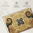 thumbnail image 6 of Elephant Stock Elephant Lotus Mandala Wall Art - Horizontal Canvas Wall Art - Living Room Wall Decor - Decor Elements Canvas - Brown And Black Decor - 39" x 26", 6 of 8