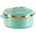 thumbnail image 2 of Serving Set Casserole Set of 1 1500 Inner Stainless Steel Casserole, Light Green | BPA Free | Food Grade | Easy to Carry | Easy to Store | Chapati | Roti | Curd..., 2 of 7