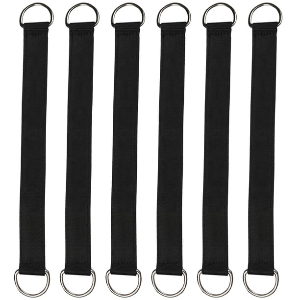 6 correas resistentes para columpios de árbol, cuerdas para hamacas de camping y picnics al aire libre.
