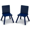 thumbnail image 2 of Delta Children Kids Table and Chair Set with Storage (2 Chairs Included) - Grey/Blue, 2 of 5