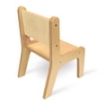 thumbnail image 5 of Whitney Brothers CR2512N 12 in. Birchwood Classroom Chair, Natural, 5 of 5