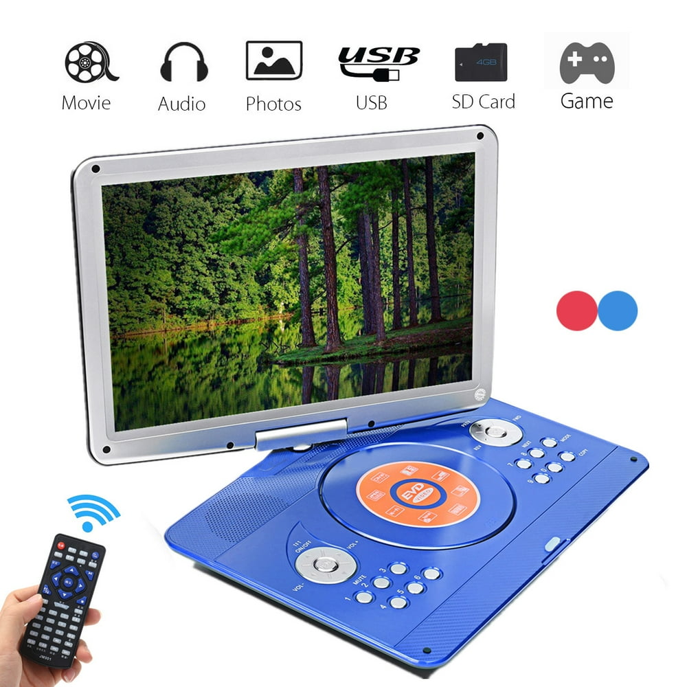 16 inch (Screen is 14") Rotating Screen Portable Rechargeable DVD