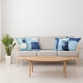 thumbnail image 5 of Ambesonne Throw Pillow Cover 4 Pack, , 18", Night Blue and Pale Teal, 5 of 7