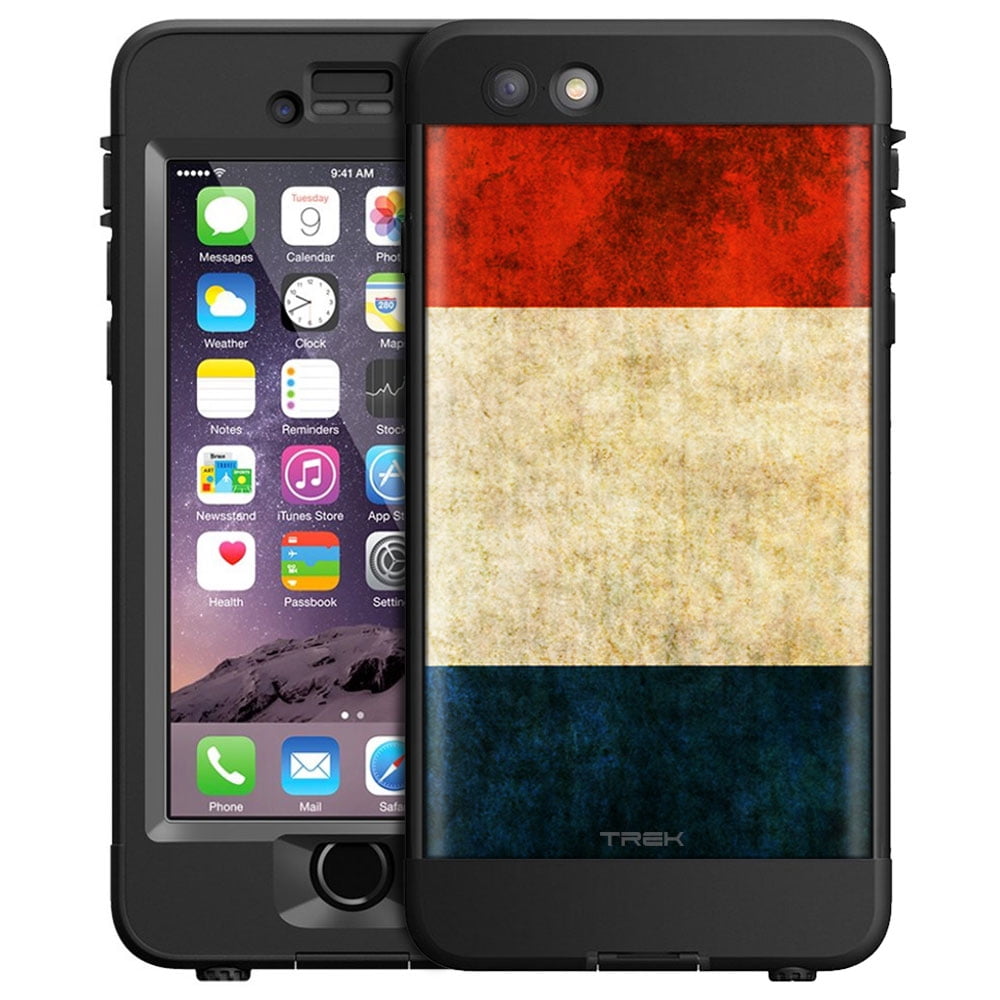Skin Decal for LifeProof nüüd Apple iPhone 6 Plus Case Vintage Dutch Flag by Trek Media Group