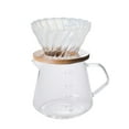 thumbnail image 1 of jifeng PETSOLA Pour Over Coffee Dripper Coffee Pot Set Coffee Server Coffee Maker 600ML, 1 of 9