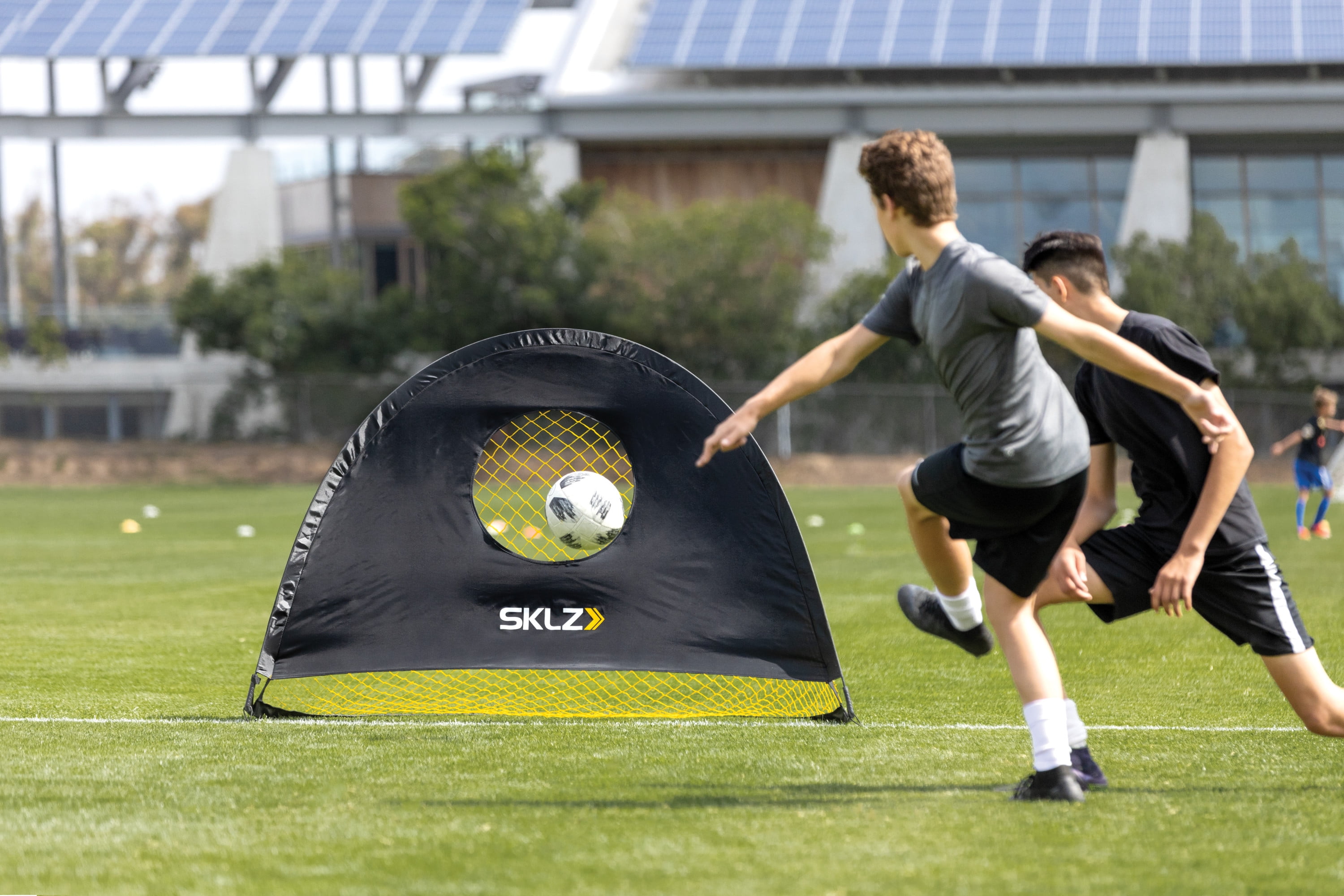 SKLZ Precision Two-Sided Pop-up Soccer Goal and Practice Target, 6'x4'
