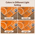 thumbnail image 7 of Design&I 5'x7' Ultra Soft Area Rug, Basketball Repeating Hoop Net Motif Bold Stripe Border Center None Fluffy Washable Non Shedding for Bedroom Living Room Home Office, 7 of 7