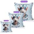 thumbnail image 4 of Just a Certified Nursing Assistant Cna Who Loves Her Bull Terrier Pillow Cushion Double Sided Bully Dog Lovers Gifts Idea Throw Pillow - 00003, 4 of 4
