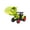 G, variant on Kids Tractor Toy with Flare Box Wagon, Push and Go Farm Vehicle Model, Detachable Parts, 9.5in