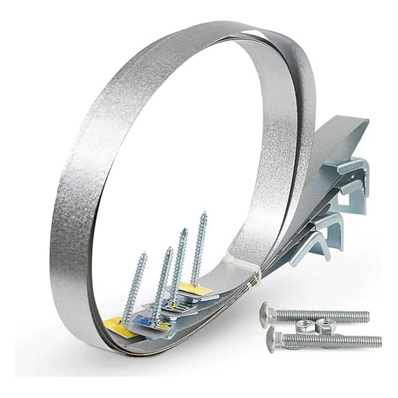 Everflow GWHSE55 Seismic Water Heater Restraining Strap, Galvanized Steel, 55 gallon 90''