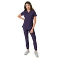 thumbnail image 4 of Medgear Aurora Women's Scrub Set, V-Neck Top with Jogger Pants, 4 of 4