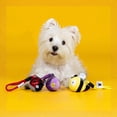 thumbnail image 4 of Jumping Ball Dog Toys, Interactive Dog Toys, 4 in Diameter, Yellow, Squeaky, Dog Teeth, Dog Relaxation Relief, 1 Pc, 4 of 5