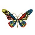 thumbnail image 1 of Broche Femme Strass Papillon Corsage Broche Clip Broche pour Mariage Banquet, 1 of 9