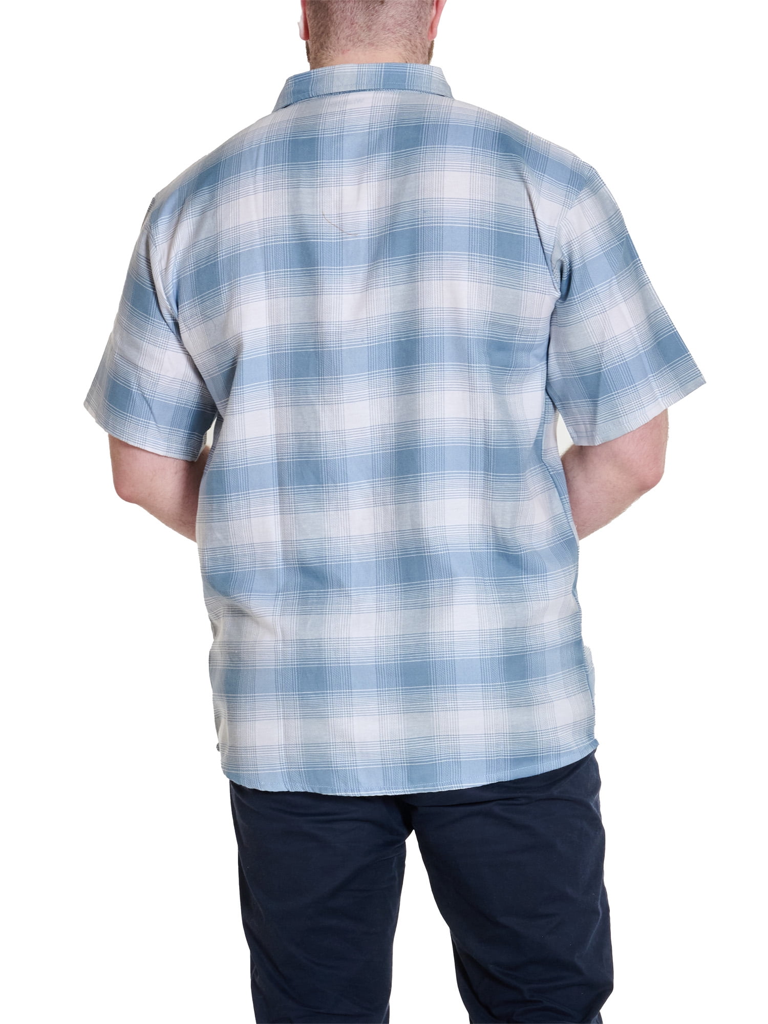 Wrangler Men's Big and Tall Plaid Shirts ,Big size up to 6XL and Tall size up to 5XT