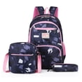 thumbnail image 1 of Mochila Escolar GIRL FASHION MIMA Set 3 Pcs mochila de Viaje Porta laptop azul marino, 1 of 8