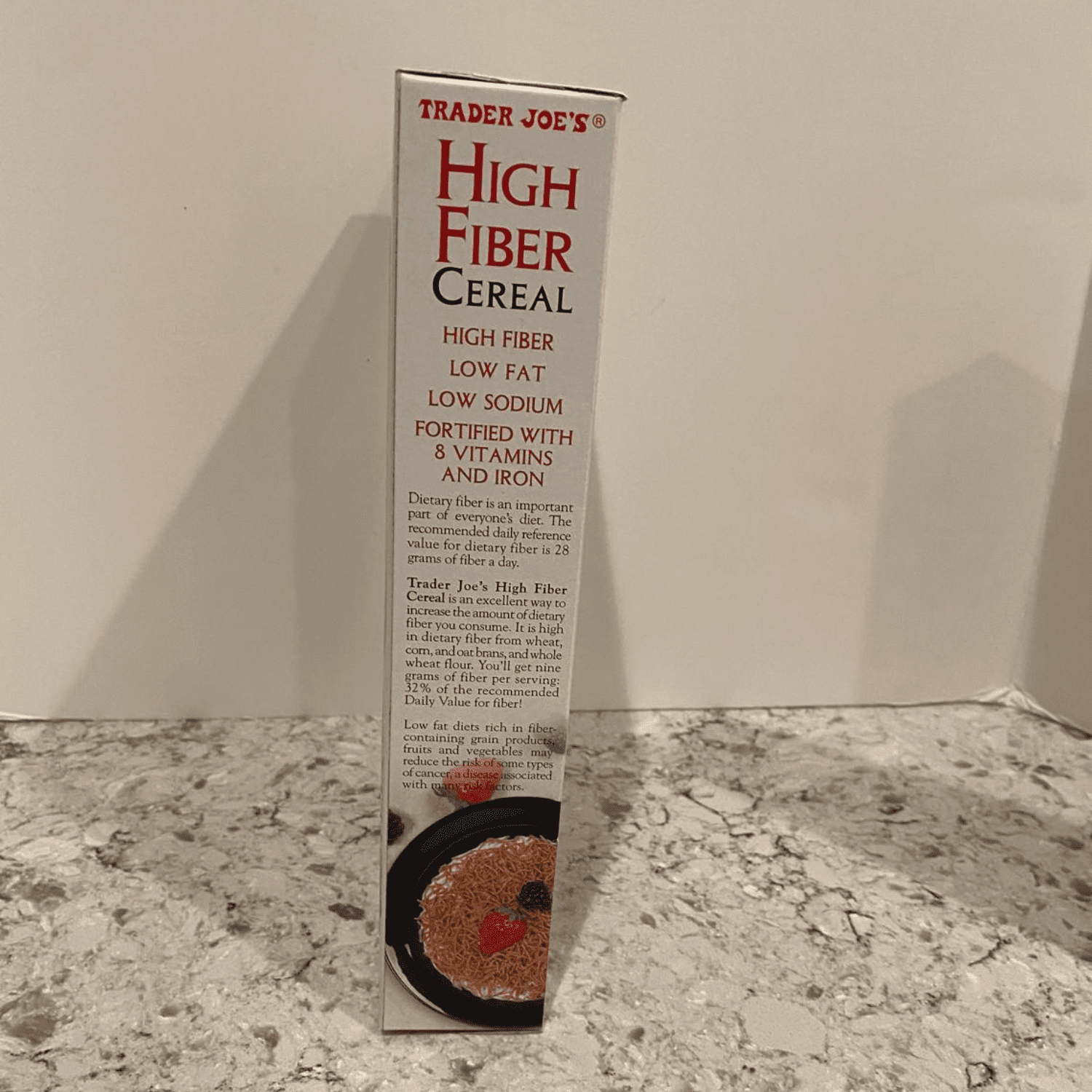 Trader Joe's High Fiber Breakfast Cereal, Low Fat, 14.5 oz