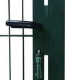 thumbnail image 6 of vidaXL Fence Gate Metal Fence Post for Outdoor Doorway Garden Gate (Single), 6 of 6