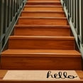 thumbnail image 6 of Edging Stair Treads Non-Slip Carpet Mat 24inX6in Indoor Outdoor Stair Runners for Wooden Steps, Edging Stair Rugs for Kids and Dogs, Decorative Ladders for Home Decor, Stair Treads Non Slip, 6 of 9