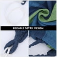 thumbnail image 4 of CRAFTHROU Hamac en Toile Rayé Bleu pour Lit Suspendu 260*80cm, 4 of 5
