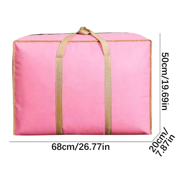 pstuiky Bolsas de mudanza extragrandes, bolsas de embalaje, maletas escolares, bolsas para guardar ropa, bolsas para guardar edredones y organizar bolsas de tela hilada.