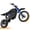 Black, variant on Electric Dirt Bike for Teens & Adults, 3500W Peak Mid-Drive Motor, 38 MPH Off-Road, 48V 23Ah Battery, 14"/12" Wheels, Hydraulic Dual Shock Suspension, White