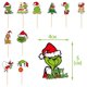 thumbnail image 2 of Soporte de cartón XCF para tartas navideños 3 niveles Grinch, 2 of 4