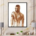 thumbnail image 3 of Designart Handsome African Man Portrait On White II FLOAT FRAME WALL ART, 3 of 4