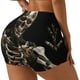 thumbnail image 1 of Fotbe Cyber Skeleton With Tattoos Shorts Sin Costuras – Shorts Deportivos de Cintura Alta para Mujer, Elásticos para Gimnasio, Yoga, Running o Ciclismo-XX-Large, 1 of 8