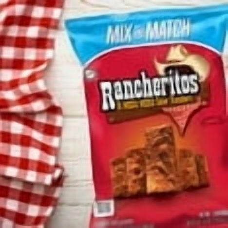 Rancheritos El Mero Sabor Ranchero Flavored Tortilla Chips — 18.37 oz-4pk, With Olive White Bowl By OMA