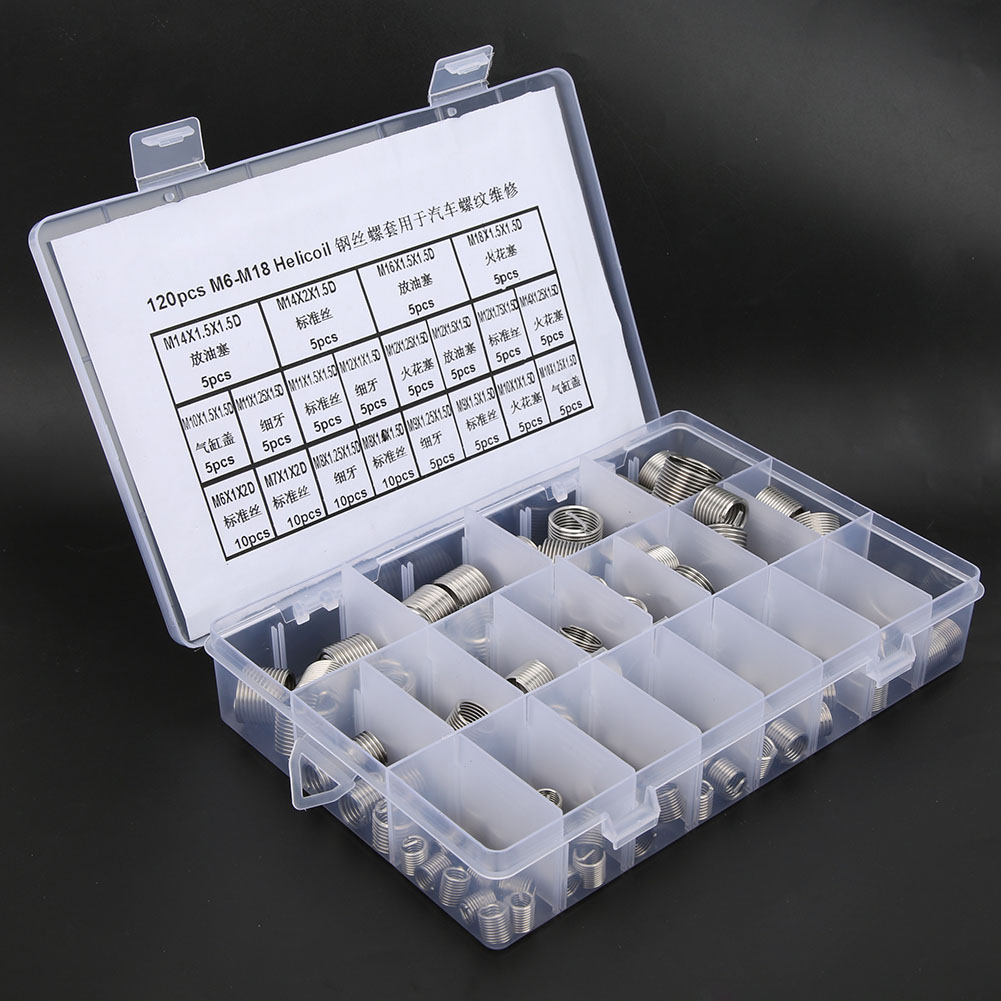 Stainless Steel Thread Repair Kit, Thread Repair Insert, Precise