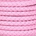 thumbnail image 1 of Yazoeia 2 Meter Braided Leather Cord String, Round Braided Cord PU Leather Braided Leather Cord Braid for Jewelry Making, Necklace, Bracelets, Wraps, Crafts and DIY Design Projects, 5mm, 1 of 7