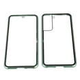 thumbnail image 4 of Phone Protective Case, Rustproof Metal Full Wrap Beautiful Double Sided Glass Smartphone  Case  For S22, 4 of 7