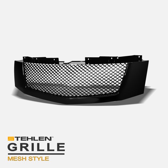 Stehlen 642167821267 Mesh Front Hood Bumper Grille - Black For 2007-2014 Cadillac Escalade / EXT