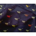 thumbnail image 4 of oneOone Silk Tabby Fabric Artistic Bird Print Fabric by Yard 42 Inch Wide, 4 of 4