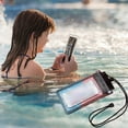 thumbnail image 3 of Klonfd Phone For Beach And Pool 30m Depth Triple Sealed For Maximum Compatible With Regular Size Phones Ideal For Adventurers, 3 of 5