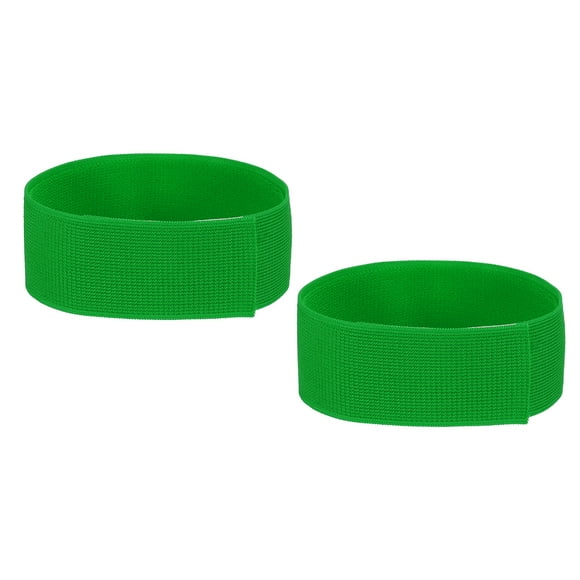 Uxcell Cintas para Botas, 2 Paquete de Cintas Elásticas para Tobillo, Bandas para Piernas, 20", Verde
