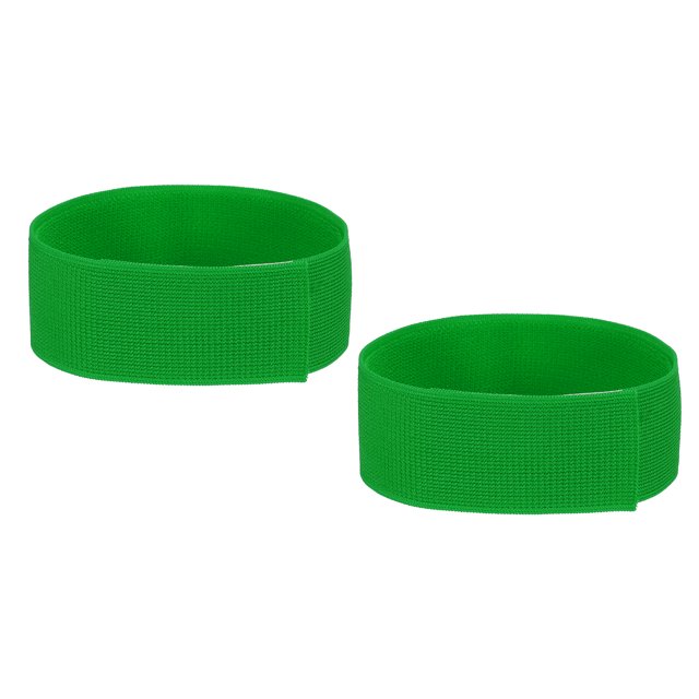 Uxcell Boot Straps, 2 Pack Elastic Ankle Straps Pants Leg Bands, 20", Green